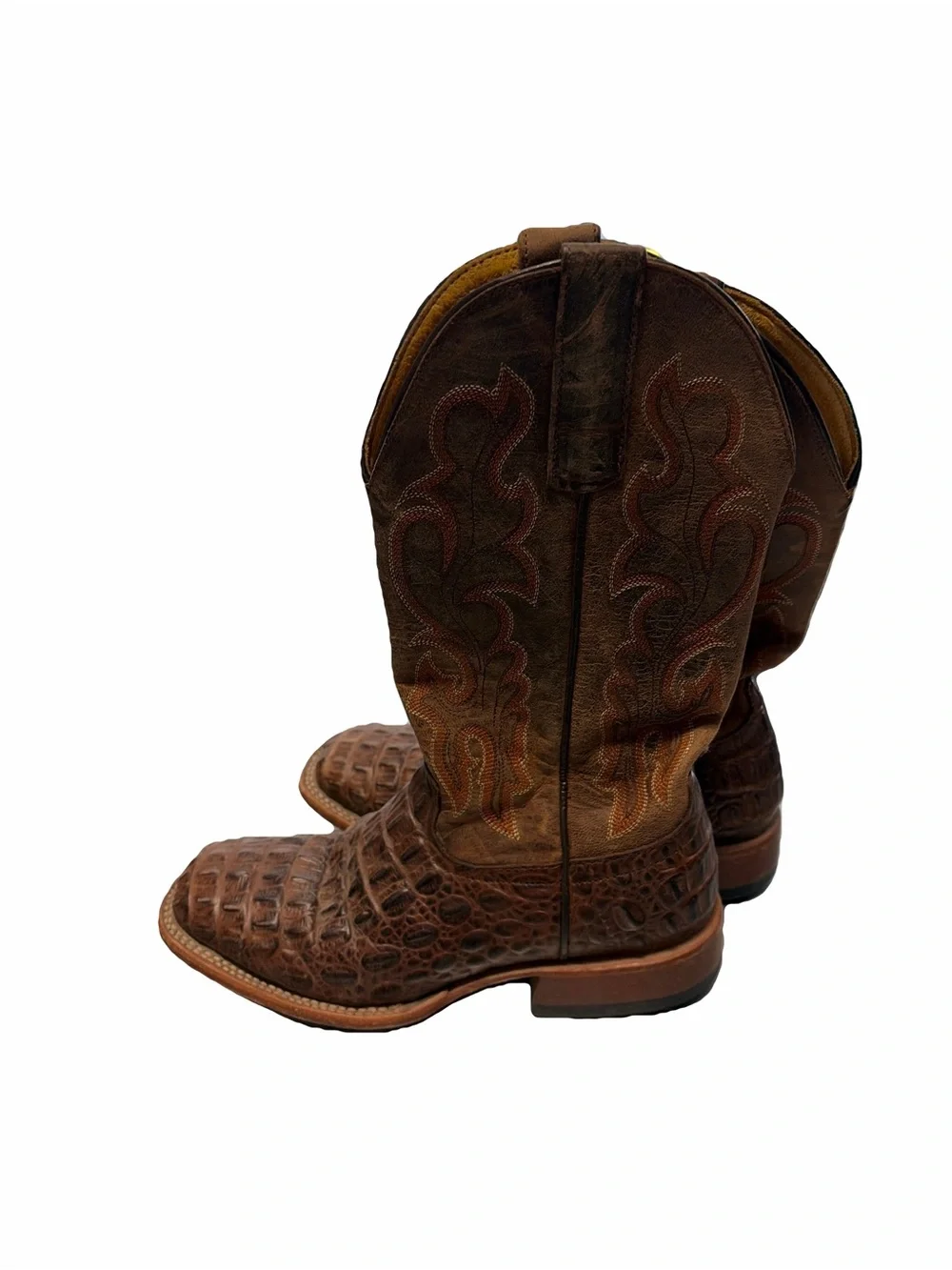 Horse Power Big Kid Anderson Crocodile Western Cowboy Boots